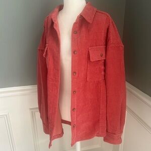 Altar’d State Corduroy Shacket Medium